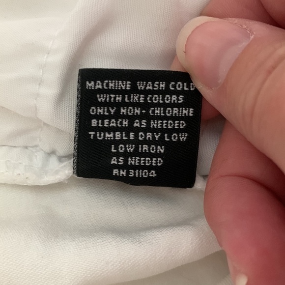 New Directions Women’s Pull-on Cropped Pants White 10 - Picture 7 of 7